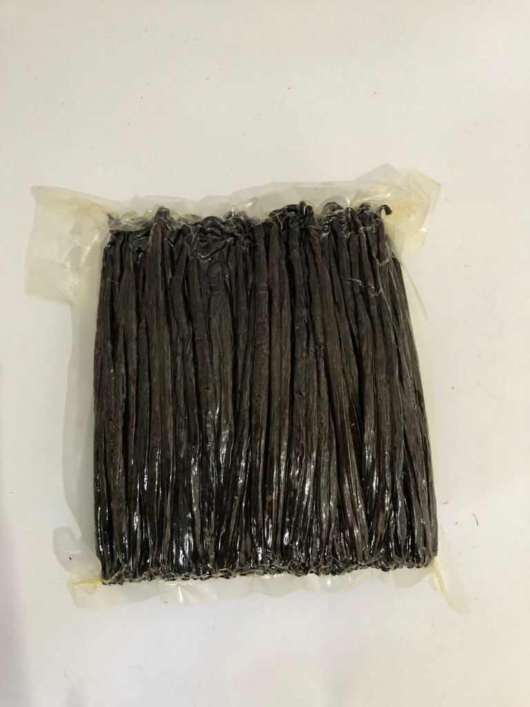 Grade A Gourmet Indonesian Vanilla Beans 1kg Vacuum Seal Pack